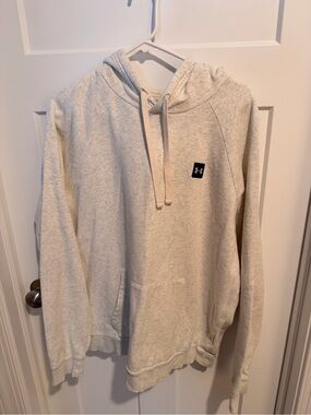 Under Armour Men's Light Heather Gray Pullover Hoodie